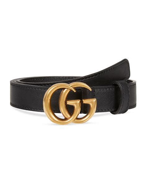 gucci belt thin